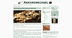 Desktop Screenshot of akkordwechsel.de