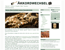 Tablet Screenshot of akkordwechsel.de